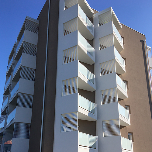 Nuovo edificio residenziale a Lignano