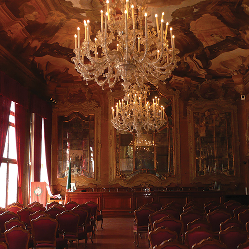 Restoration of university branch Ca’ Dolfin in Venice