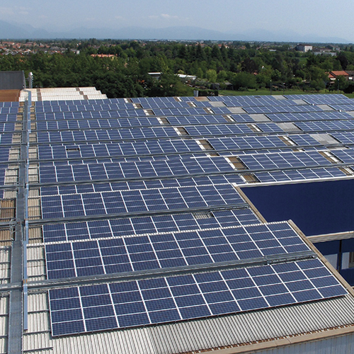 Impianto Fotovoltaico capannone industriale.