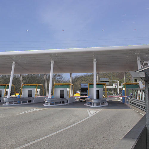 New Highway’s toll gate